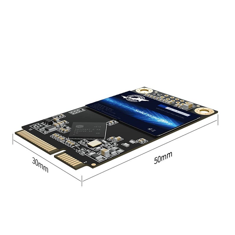DogFish SSD mSATA 16GB Dogfish Internal Solid State Drive High Performance Hard Drive for Desktop Laptop SATA III 6Gb/s Includes SSD 32GB 60GB 64GB 120GB 128GB 240GB 250GB 480GB 500GB (16GB MSATA) - Image 2
